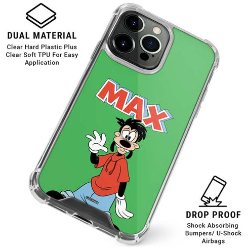 Disney Goofy Footed iPhone 15 Pro Clear Case